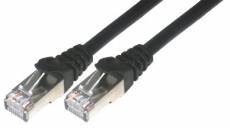 CABLE RJ45 CAT 6 Armoured 1M Black