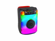 Enceinte lumineuse radio fm bluetooth 5.0 karaoke 40w