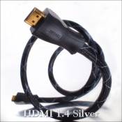 DH Labs argent-HDMI 2.0 Câble vidéo numérique Par