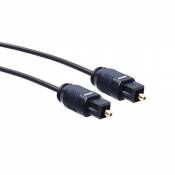 Maclean MCTV-753 Cable Fibre Optique Toslink mâle