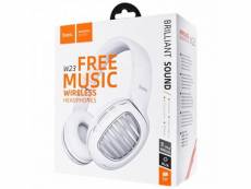 Casque Bluetooth Blanc pour Hoco W23 Brillant Free music