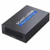 Convertisseur SCART Péritel vers HDMI 1080p Compatible