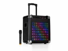 Moving 80.2 led sono portable woofer 8" 100w+ micro