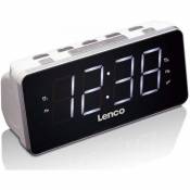 Lenco radio réveil numérique FM avec Grand écran