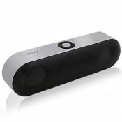 NBY - Mini haut-parleur Bluetooth Portable sans fil - Argent