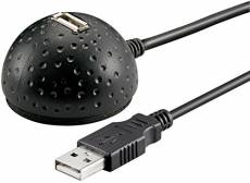 Goobay 68913 Câble de Rallonge USB 2.0 Hi-Speed avec