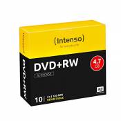 DVD RW 4,7 GB vitesse 1 4x resistant anti-scratch cloche