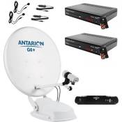 Pack ANTARION G6+ TWIN 65 CM Antenne Satellite Automatique