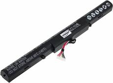 Powery Batterie pour ASUS R751L, 14,4V, Li-ION [ Batterie