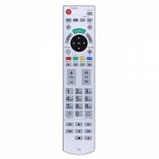 ASHATA Télécommande TV pour Panasonic N2QAYB, télécommande