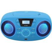 BIGBEN CD61BLUSB Lecteur Radio Cd Portable Usb Bleu