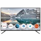 SMART TECH TV LED 4K UHD Netflix/Youtube 43" 109cm,