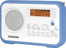 Sangean PR-D18 Radio Portable White/Blue A500302