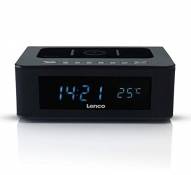 Lenco CR-580 Radio-réveil avec Bluetooth Station de