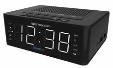Emerson ER100102 SmartSet Radio-réveil avec haut-parleur