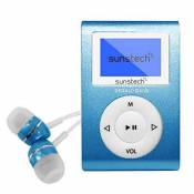 MP3 Sunstech DEDALOIII 4 GB 1.1' Bleu