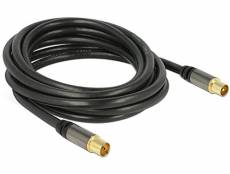 DELOCK câble connecteur iEC mâle vers fiche iEC rG