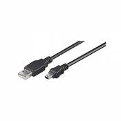 Goobay 93623 Câble Hi-Speed USB 2.0, Noir, 1.5m Longueur
