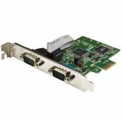 StarTech.com Carte PCI Express à 2 ports série DB9