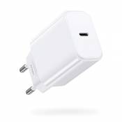 JSAUX PD 20W Chargeur USB C Power Delivery 3.0 Charge