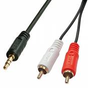LINDY Câble Audio Premium 2 x RCA (Cinch) mâle vers