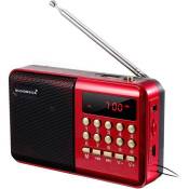 Radio FM Portable Stéréo Des Enceintes HiFi Carte