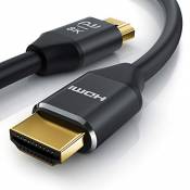 CSL-Computer Câble HDMI 8 K pour gaming 8 K @ 60 Hz