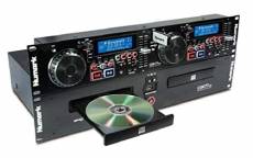 Numark CDN77USB – Double Lecteur USB et CD MP3 pour DJ Professionnel avec Ensemble Complet de Fonctionnalités et Compatibilité CD / CD MP3 et Tags et