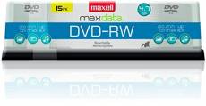Maxell 635117 DVD-RW DVD Rewritable DVD Discs 4.7GB