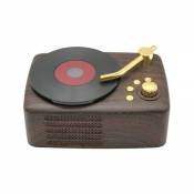 Portable Stereo Retro Vintage Bluetooth Haut-Parleur