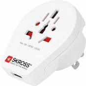SKROSS | 1.500262 | Chargeur USB World to USA : Adaptateur