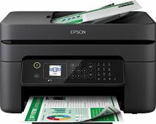 Epson Imprimante WorkForce WF-2830, Multifonction 4-en-1 pro : Imprimante recto verso / Scanner / Copieur / Fax, Chargeur de documents, A4, Jet d'encr