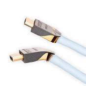 Supra Cables HDMI Ice Blue 4K avec Ethernet 4,0 m