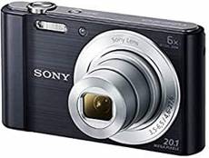 Sony DSCW810B Appareil Photo Numérique Compact, 20,1