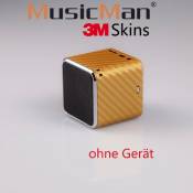 MusicMan Mini sticker, Skin, sticker Carbon Gold S-15MINI