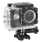 T'nB SPCAM4K Caméra sport 4K WiFi - Capteur CMOS 16 mégapixels - 15 accessoires fournis - Noir