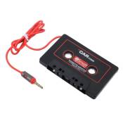 Adaptateur Cassette 3.5mm Jack AUX Voiture Audio lecteur