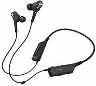 Audio-Technica ATH-ANC40BT Écouteurs sans fil Bluetooth avec Réduction de Bruit Active, Noir