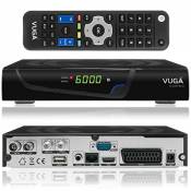 Vuga Combo Full HDTV H.265 Récepteur satellite numérique