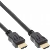 InLine Câble HDMI HiD Haut débit avec Ethernet, 4K2K,