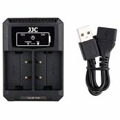 JJC Adaptateur USB double chargeur de batterie pour
