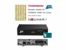 Pack tivùsat récepteur satellite hd - thomson ths807