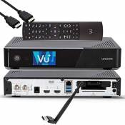 VU+ UNO 4K Se UHD HDR DVB-S2 FBC Sat Twin Tuner Récepteur