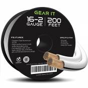 Gearit 16-Gauge Speaker Wire (100 Pieds/30.48 metres)