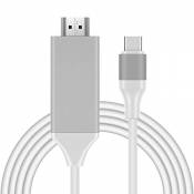 Câble USB C vers HDMI Adaptateur Convertisseur 2M