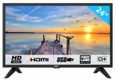 HKC 24F1D - Classe de diagonale 24" (23.6" visualisable) TV LCD rétro-éclairée par LED - 720p 1366 x 768