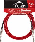 Fender California Câble 3 m Rouge
