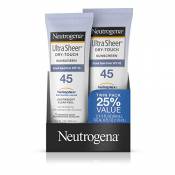 Neutrogena Ultra Sheer Dry-Touch Sunscreen, SPF 45,