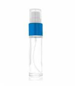 Flacon spray verre 9 ml col bleu