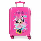 Disney Love Minnie Valise Trolley Cabine Rose 37x55x20